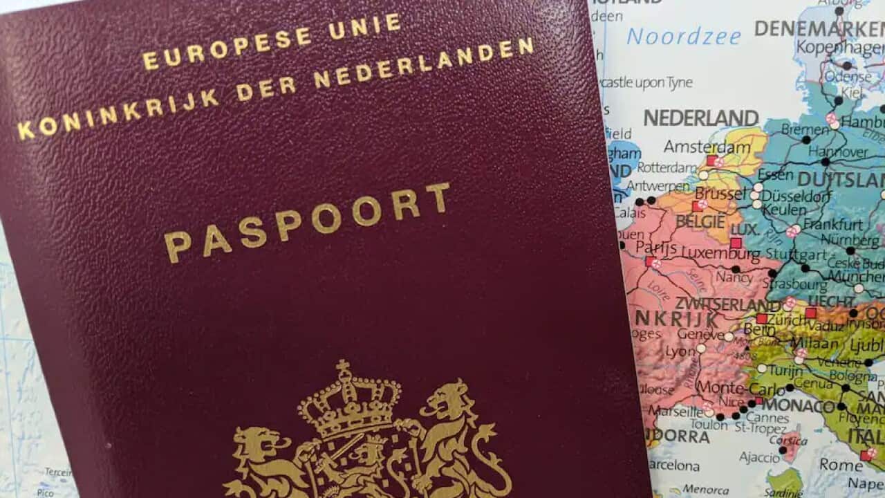 Nederlands paspoort / Dutch passport