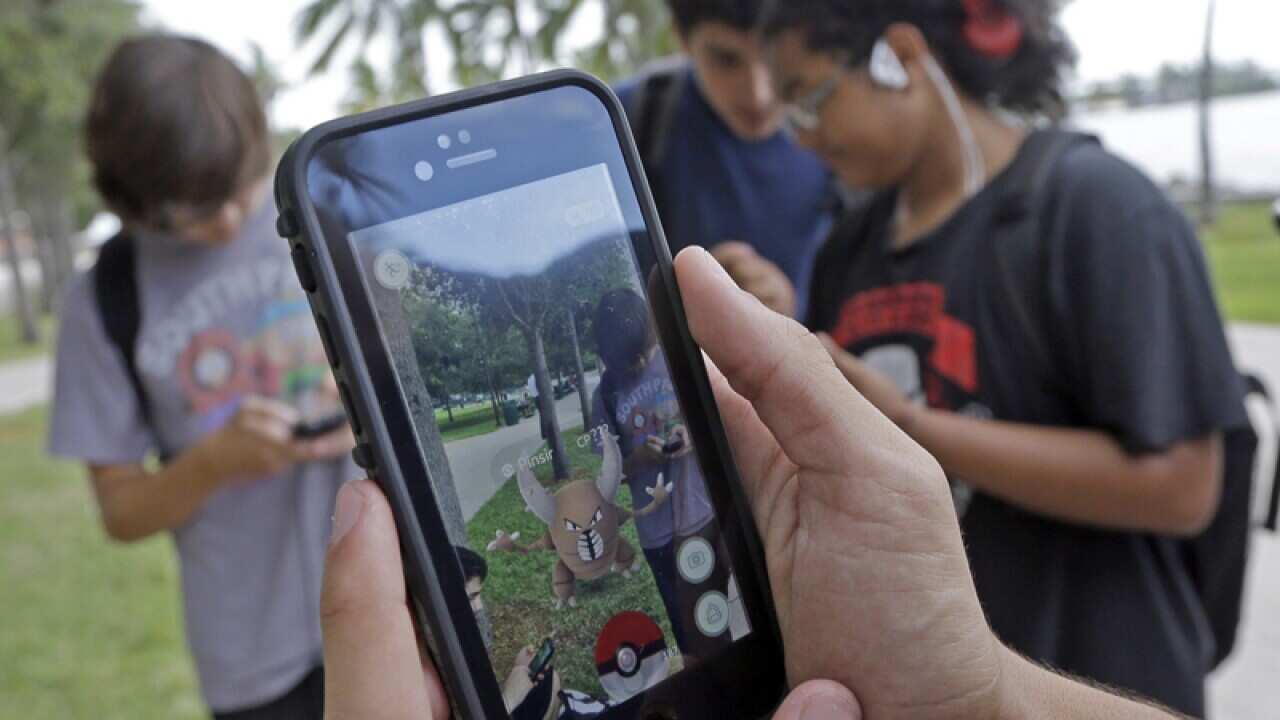 Pokemon Go players
