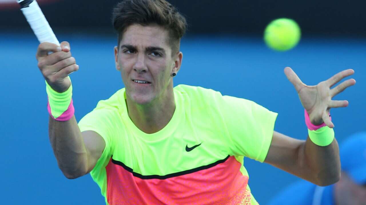 Australian tennis player Thanasi Kokkinakis