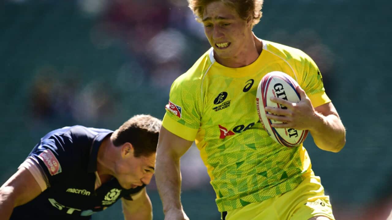 Australia's Jesse Parahi.