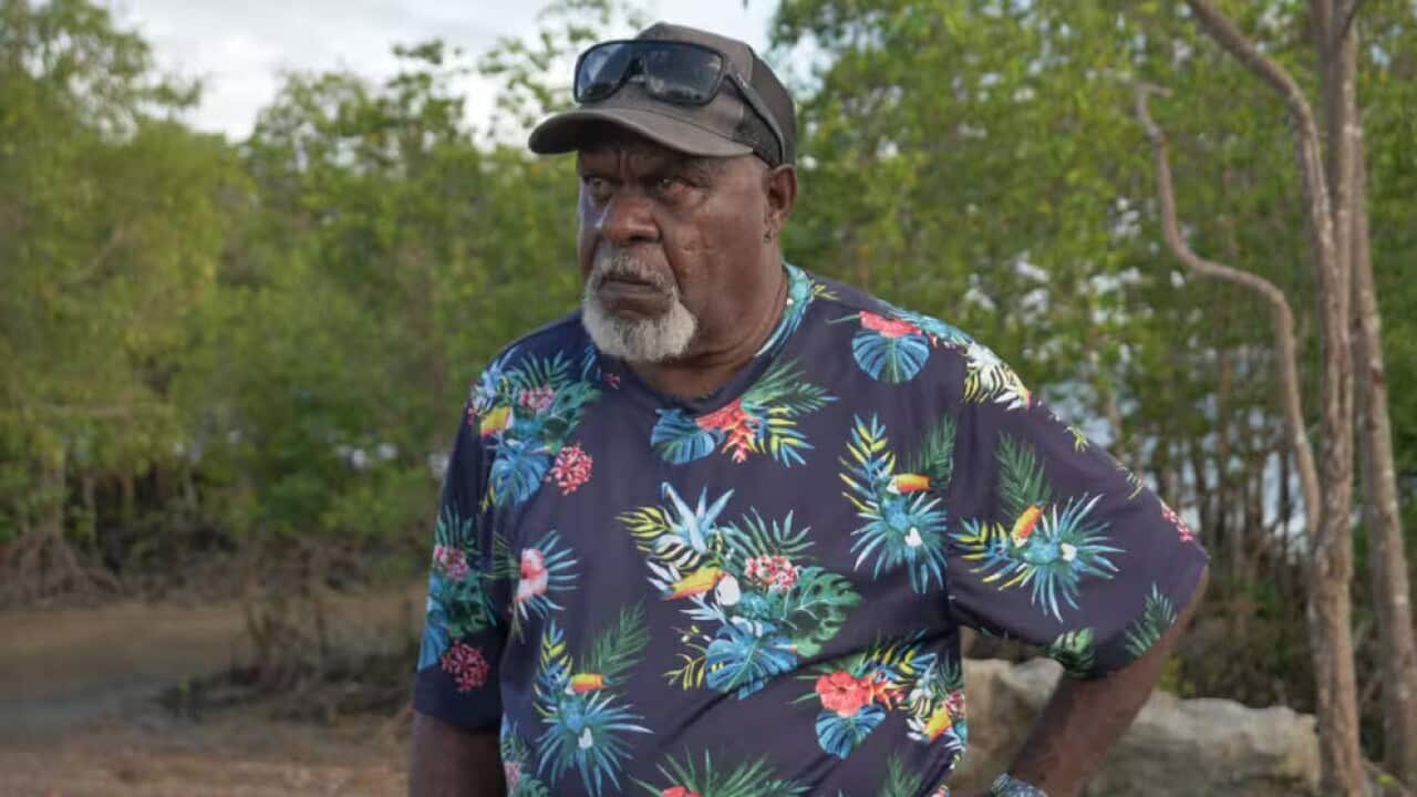 Uncle Paul Kabai fears for the future of his community, as climate change sees water levels rise ever higher..jpg