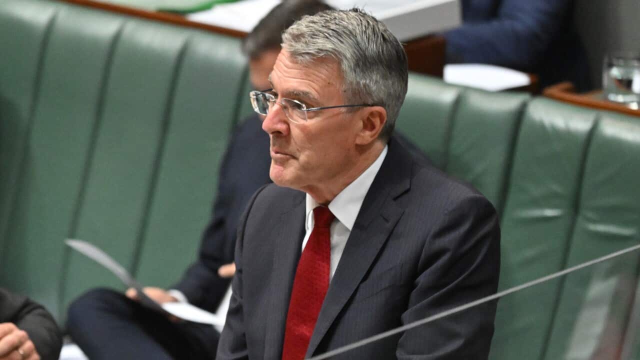 Mark Dreyfus speaking during Question Time.