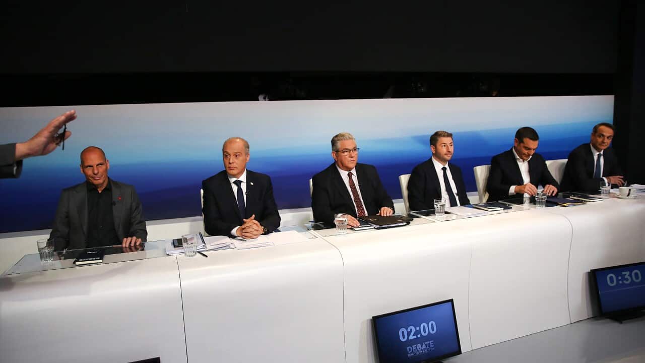 GREECE ELECTIONS DEBATE
