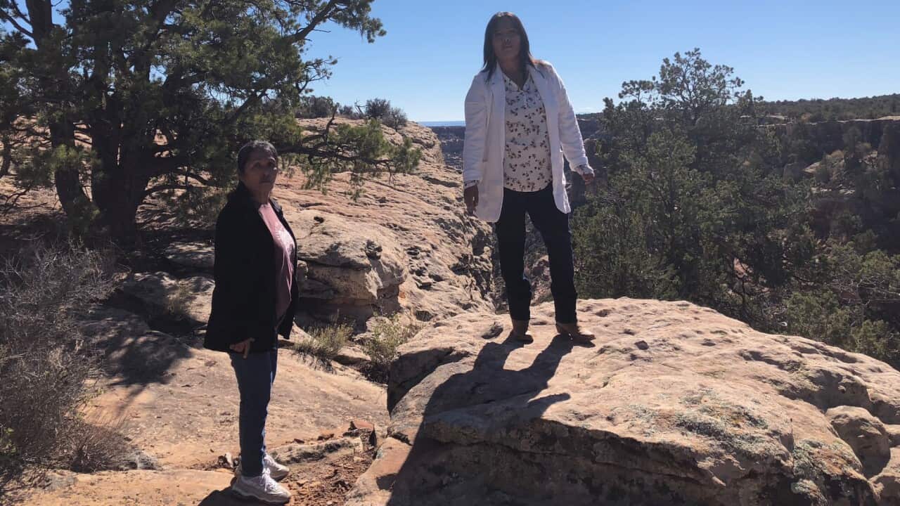 Mary and Tara Benally