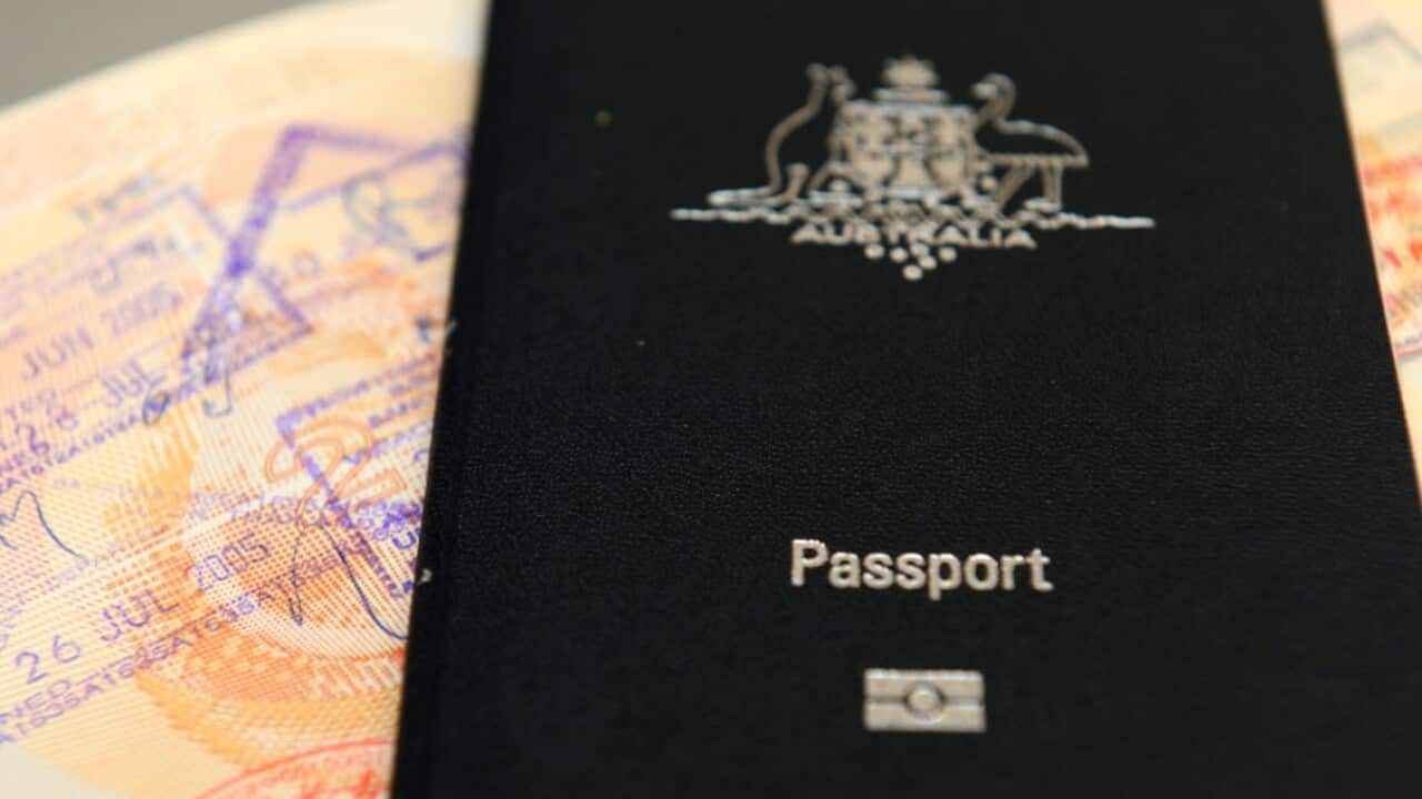 An Australian passport pictured in Brisbane, Thursday, July 25, 2013.