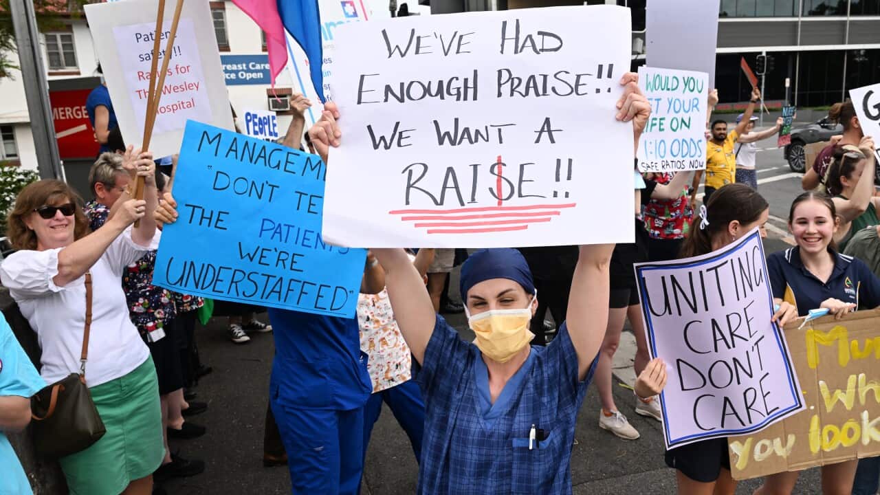 PRIVATE NURSES RALLY