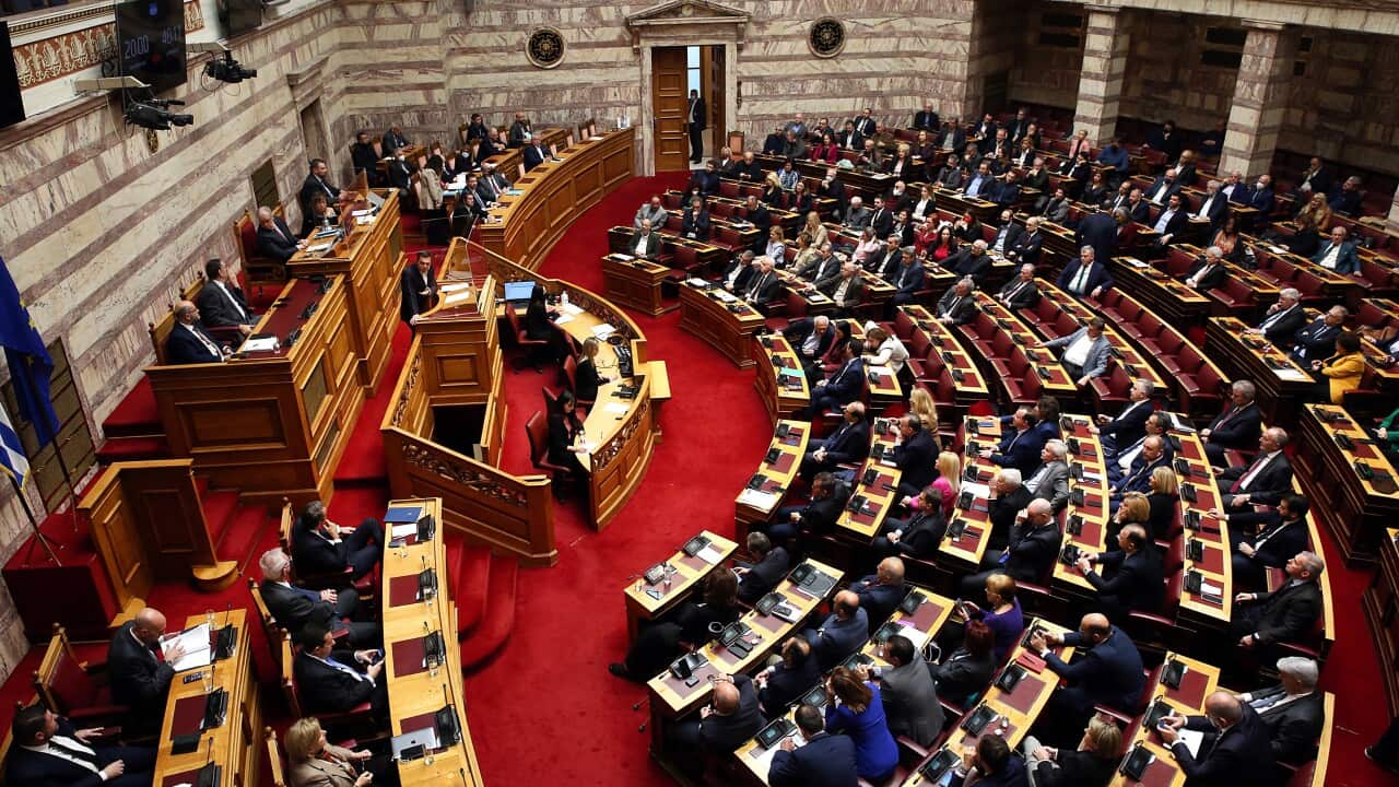GREECE PARLIAMENT CENSURE MOTION