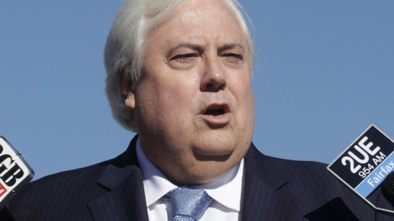 The great-granddaughter of former prime minister Billy Hughes has joined Clive Palmer's (pic) party.