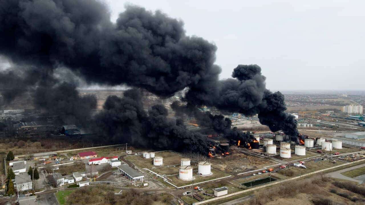 The situation in Belgorod after a helicopter shelling of an oil depot by the Armed Forces of Ukraine.