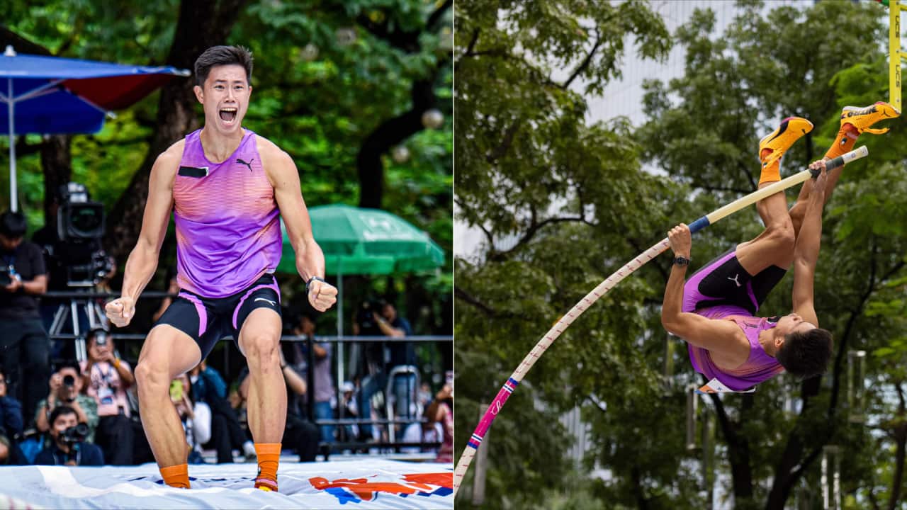 Pole vaulter EJ Obiena has made history winning gold at the recent World Pole Vault Challenge in front of home fans.