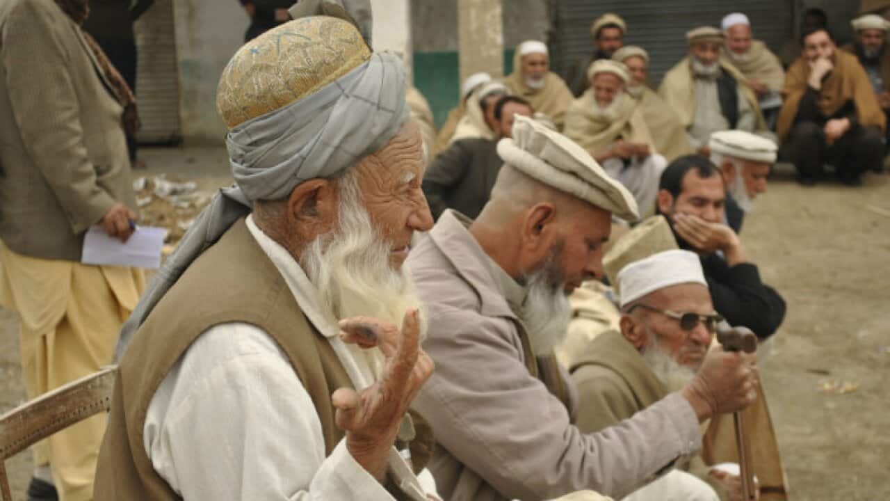 Jirga in FATA, Pakistan.
