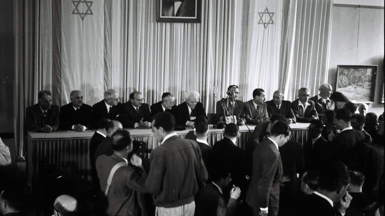 The Israeli Declaration of Independence.