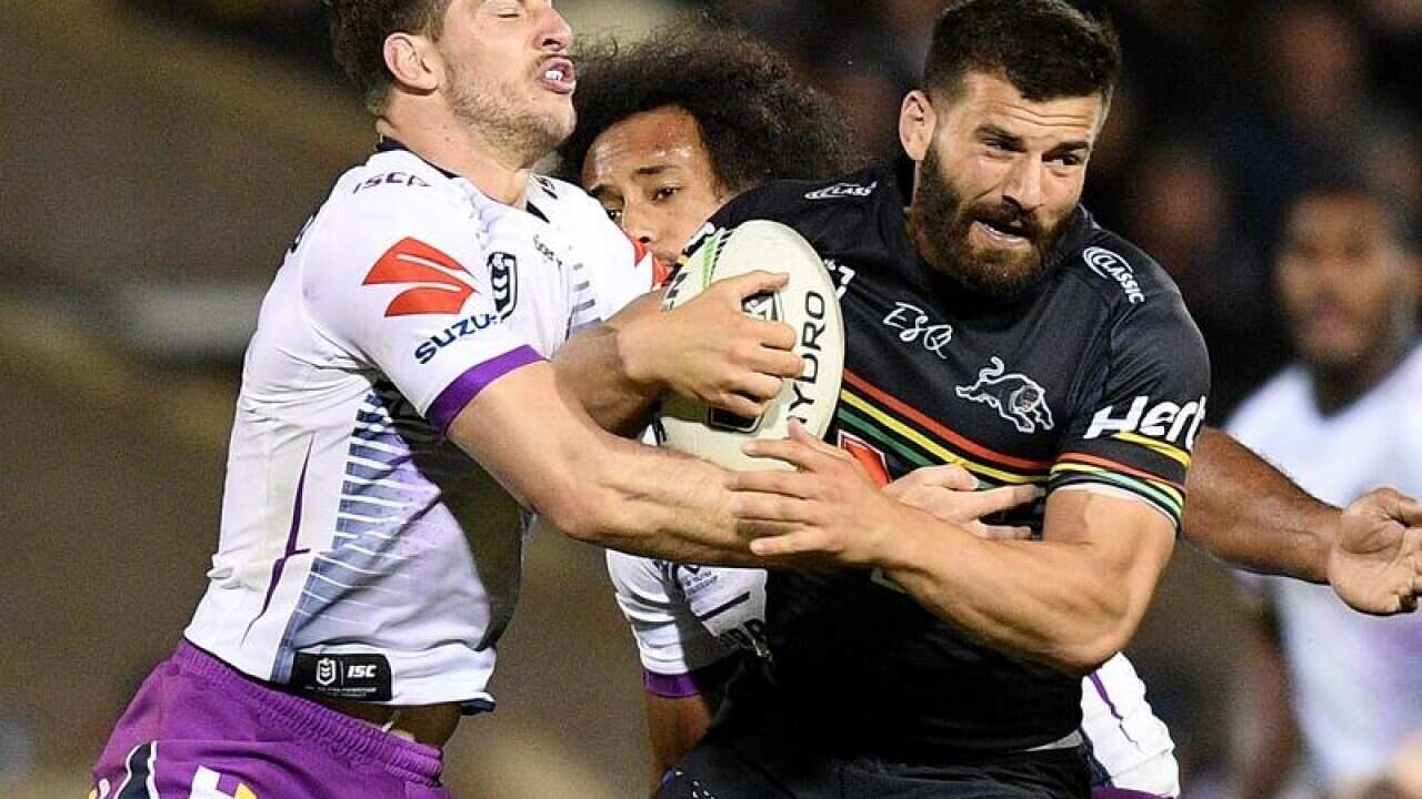 Cameron Munster (left) of the Storm.