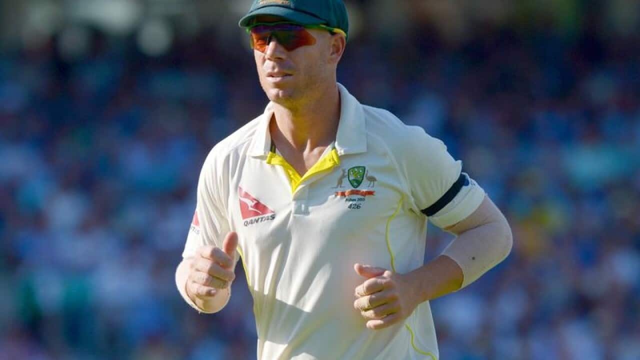 Australia's David Warner.