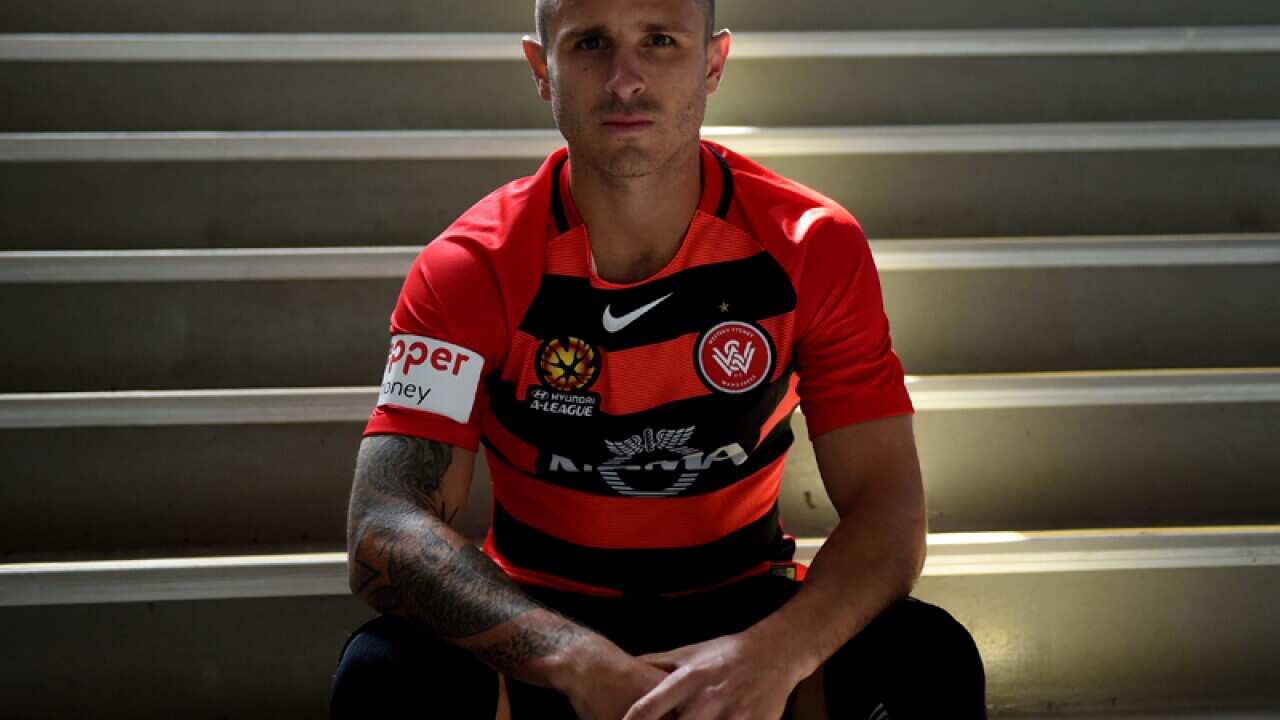 Nicolás Martínez of the Western Sydney Wanderers