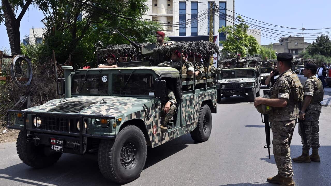 Lebanese army arrest a Syrian gunman after they attacked the US Embassy in Lebanon