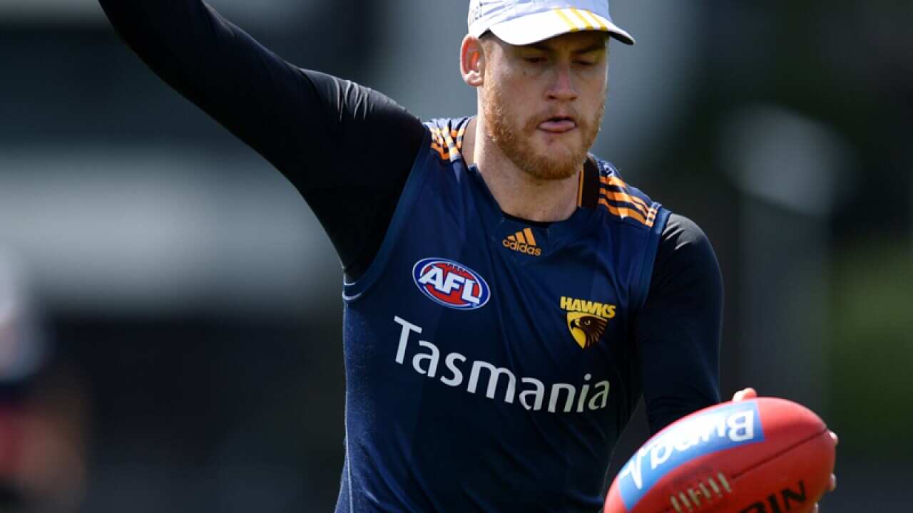 Hawthorn forward Jarryd Roughead