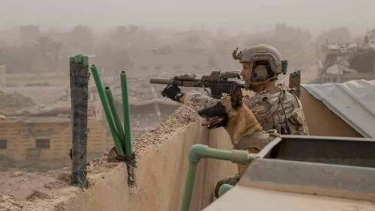US Soldier in Hajin-eastern Syria