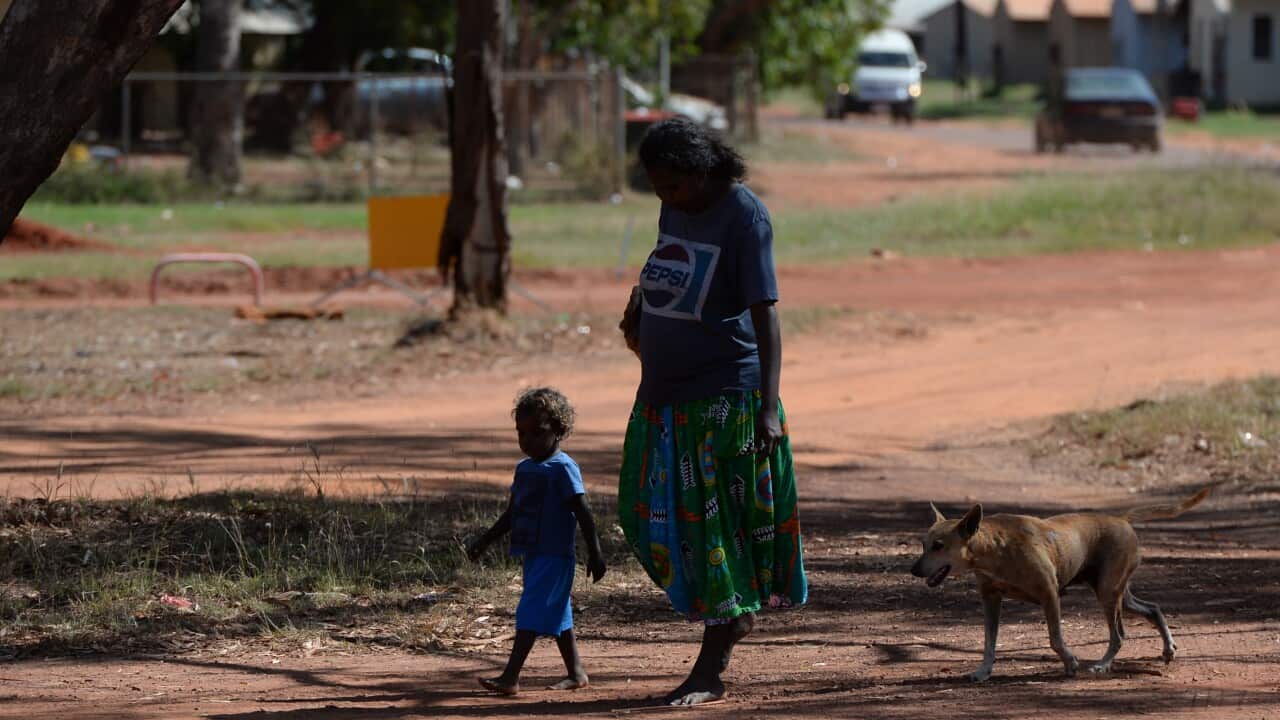 Residents of the community of Maningrida in West Arnhem Land (AAP)