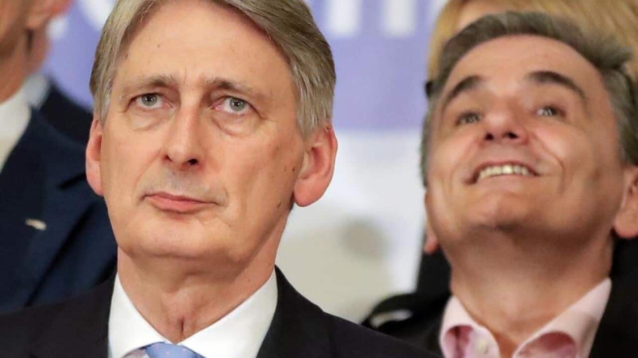 British Chancellor of the Exchequer Philip Hammond