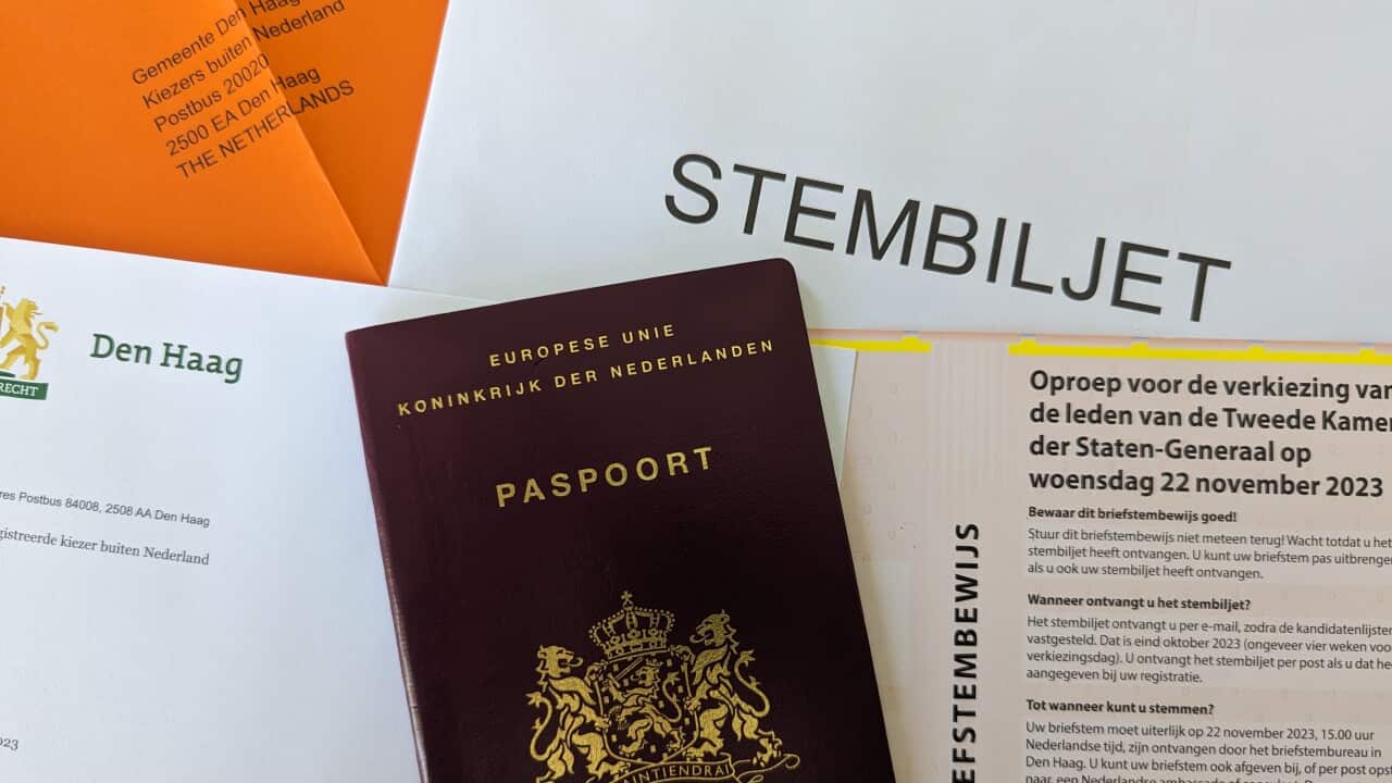briefstembewijs Tweede Kamerverkiezingen november 2023