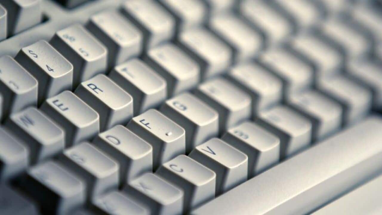 A computer keyboard is seen in Bucharest April 3, 2012. (REUTERS)
