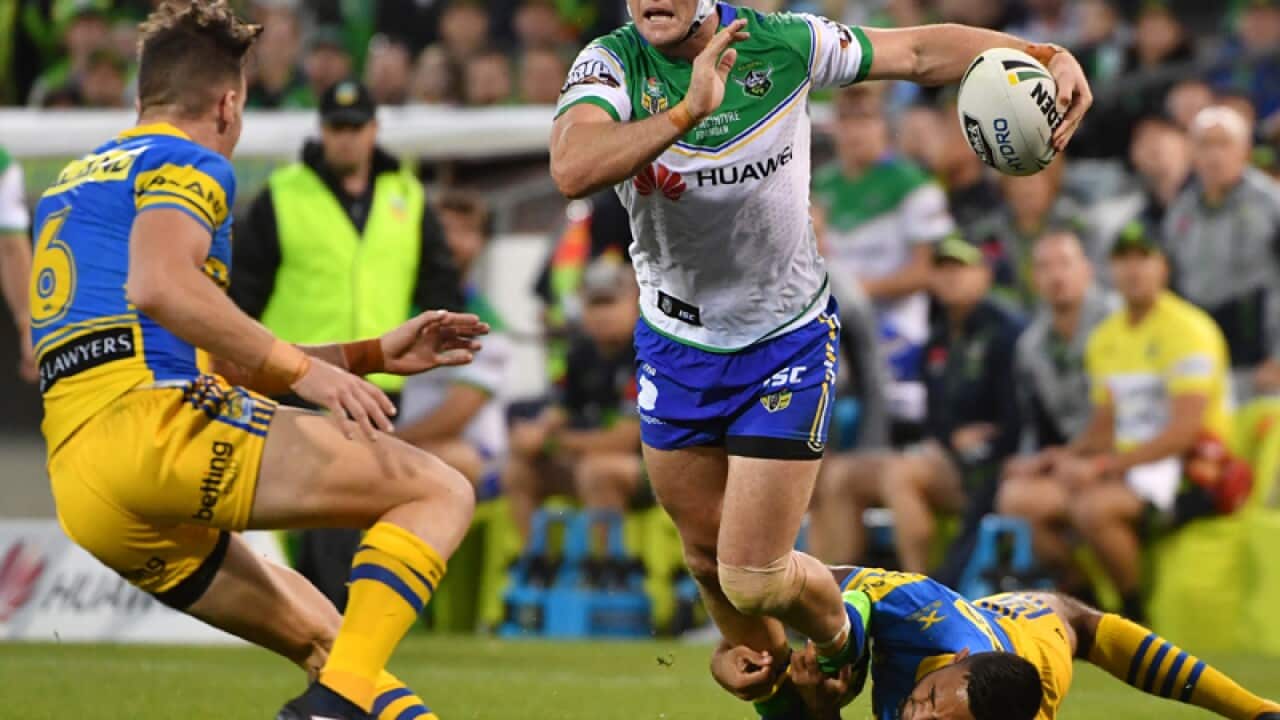 Jarrod Croker of the Raiders