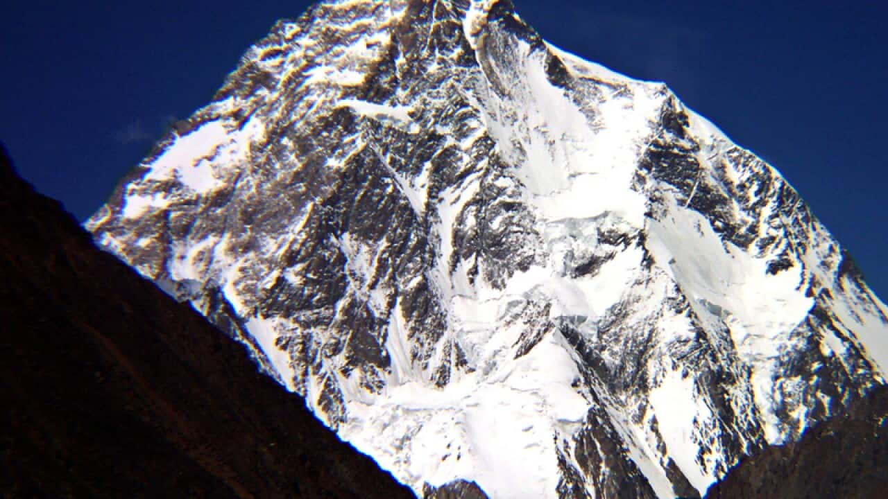 The world's second tallest peak K-2