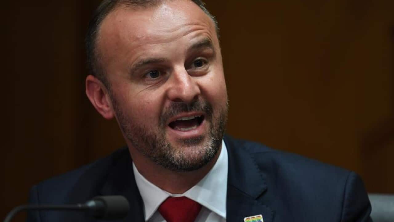 ACT Chief Minister Andrew Barr