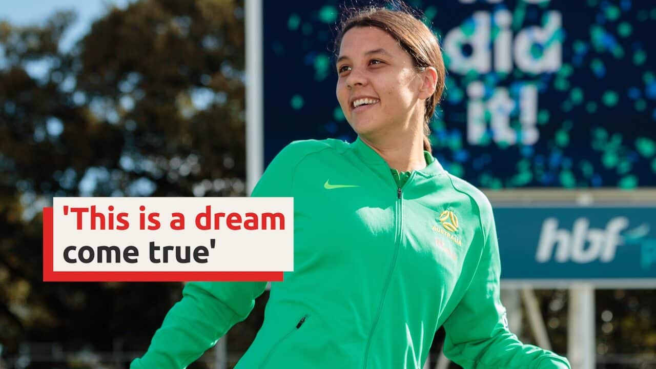 Matildas captain Sam Kerr says they're relieved after successful World Cup bid
