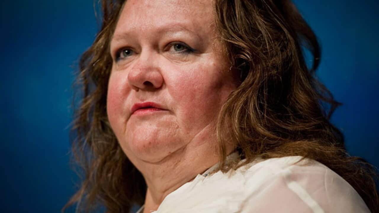 Gina Rinehart.