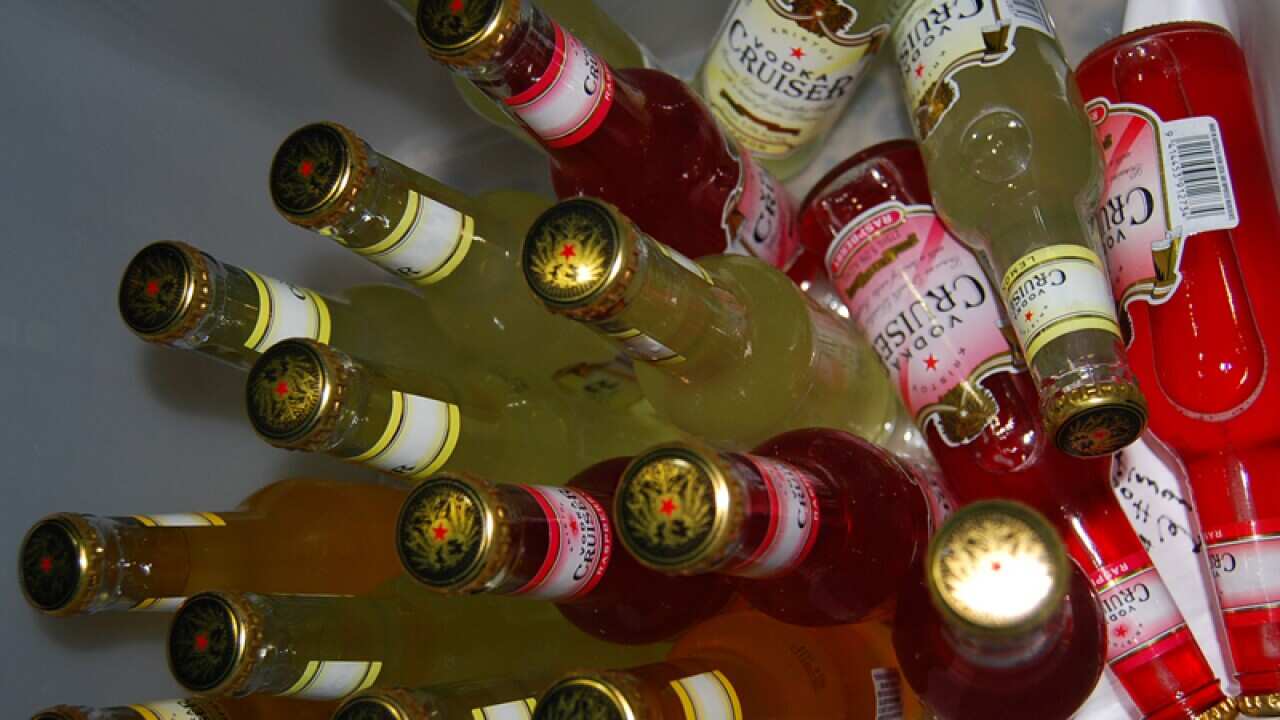 Pre-mixed alcoholic drinks