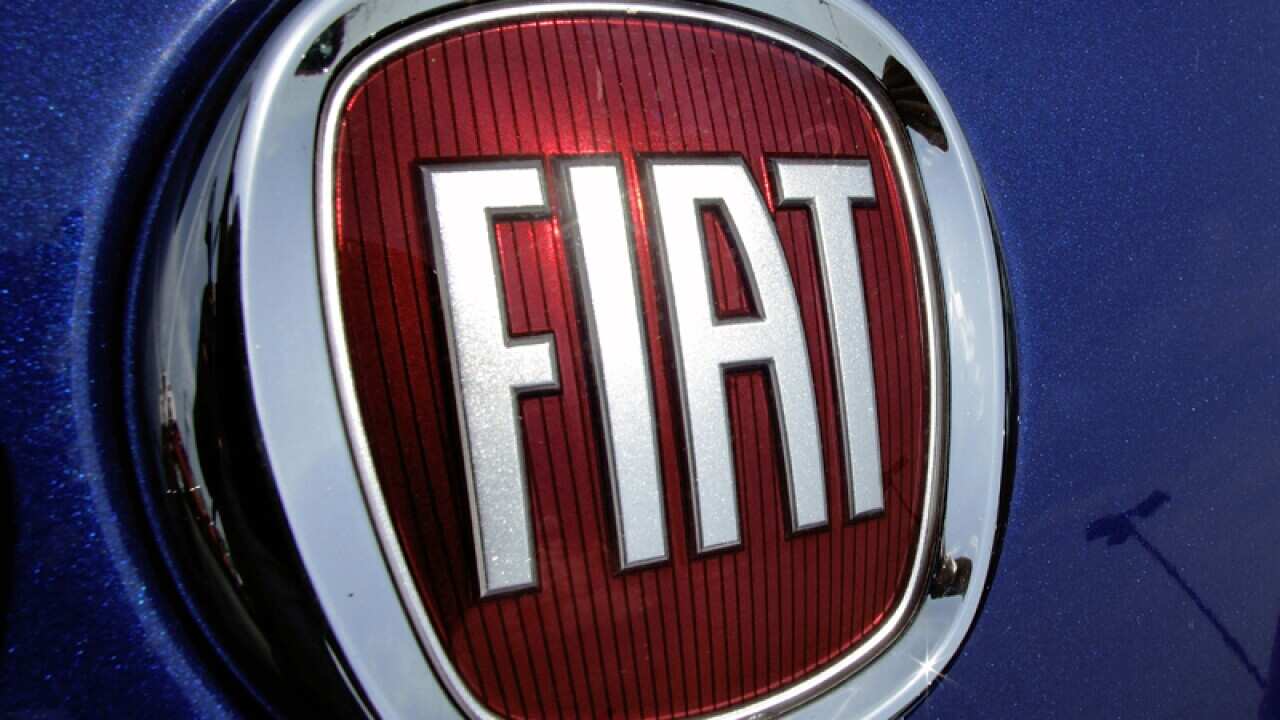 A Fiat logo seen at an auto dealership in Springfield