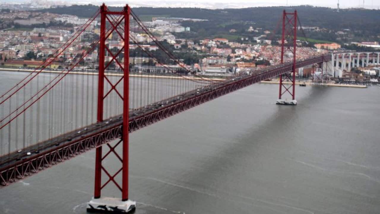 April 25th Bridge over Tagus river, Lisbon