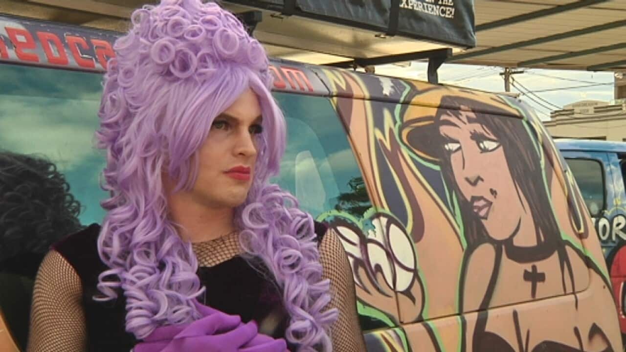 Wicked Campers' Leanne Webb says the company doesn't try to be controversial (Screenshot: SBS)