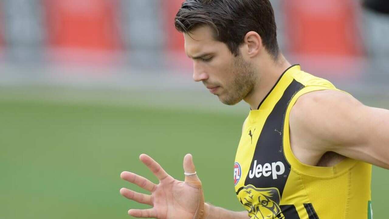 A file image of Richmond Tigers star Alex Rance