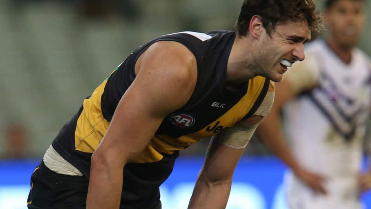 Richmond ruck Shaun Hampson