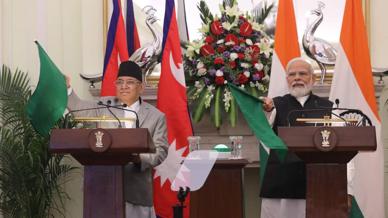 Joint press conference in New Delhi, India - 01 Jun 2023