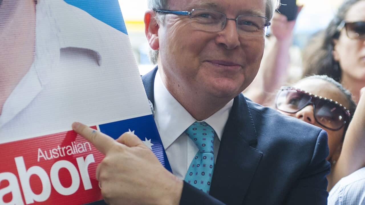 Labor faces a marathon, Rudd says