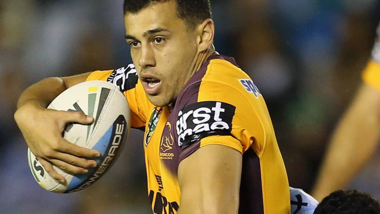 Jordan Kahu of the Brisbane Broncos