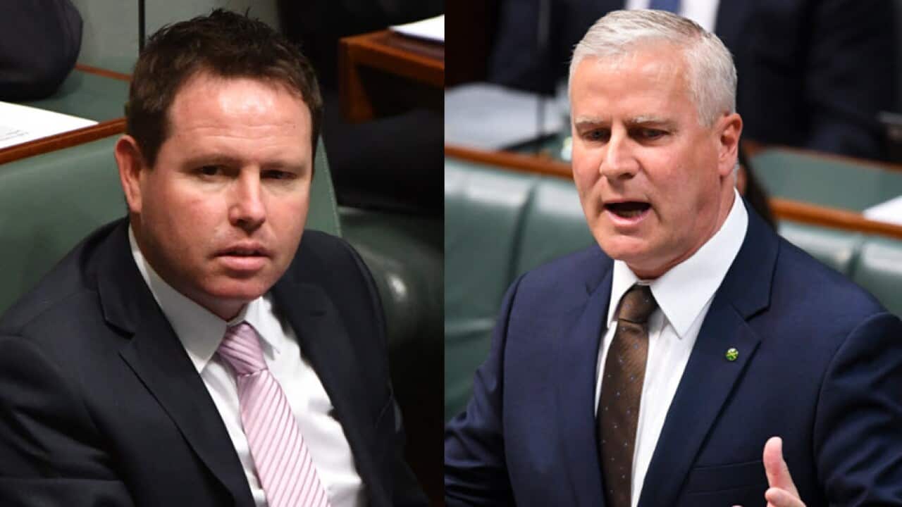 Michael McCormack knew about the allegations against Nationals MP Andrew Broad two weeks before they were made public. 