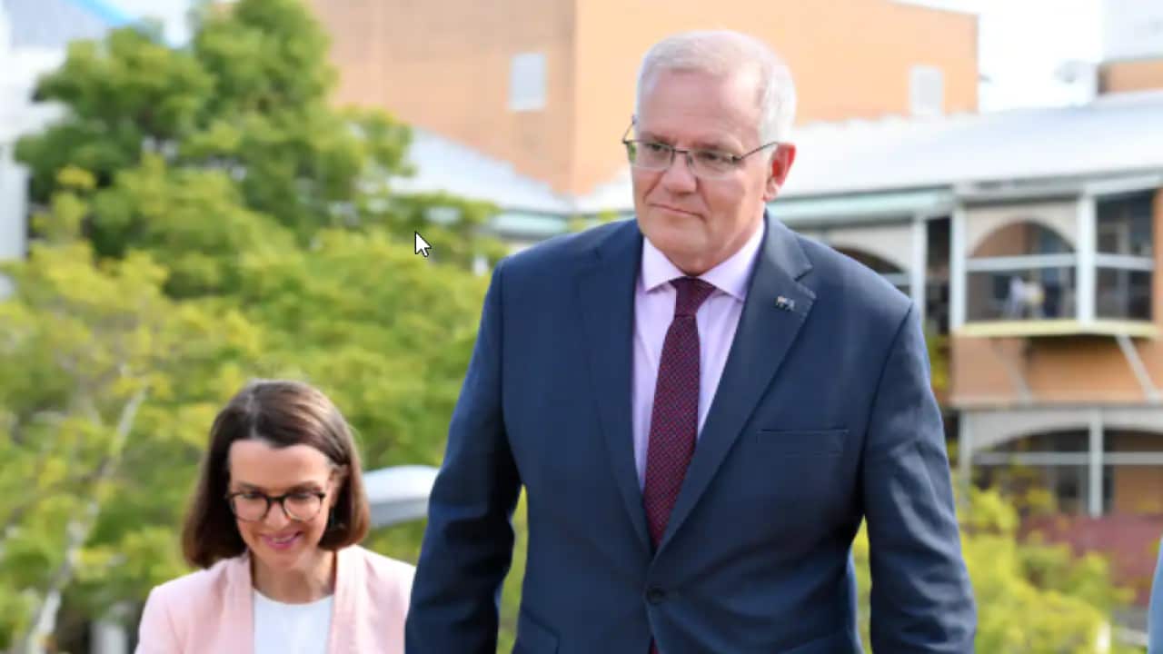 Incoming Minister for Health Anne Ruston and Prime Minister Scott Morrison