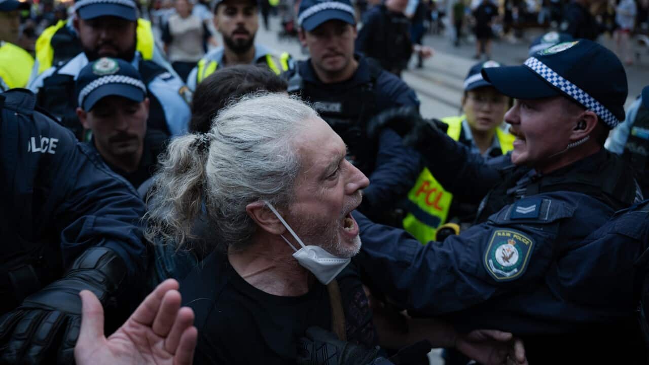 HERZOG AUSTRALIA VISIT PROTEST