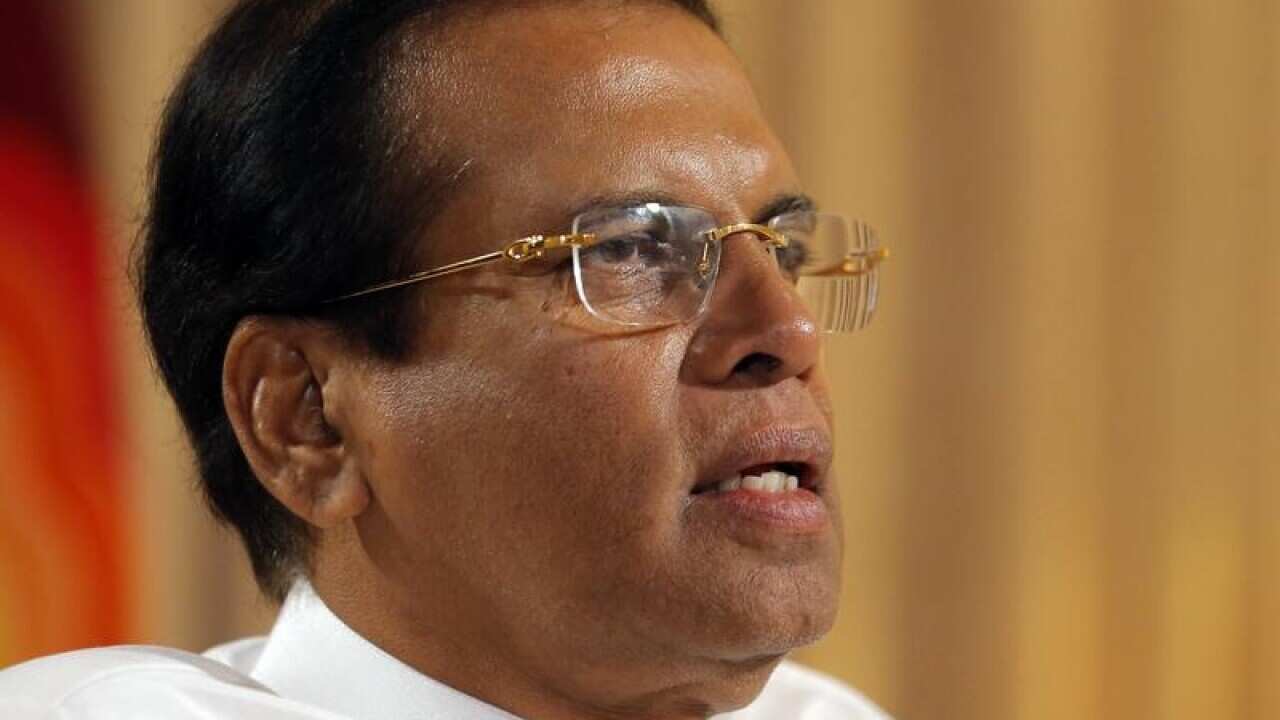 Sri Lankan President Maithripala Sirisena