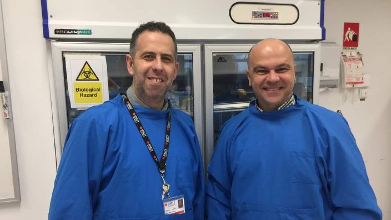 Dr. Stavros Selemidis and Professor Ross Vlahos