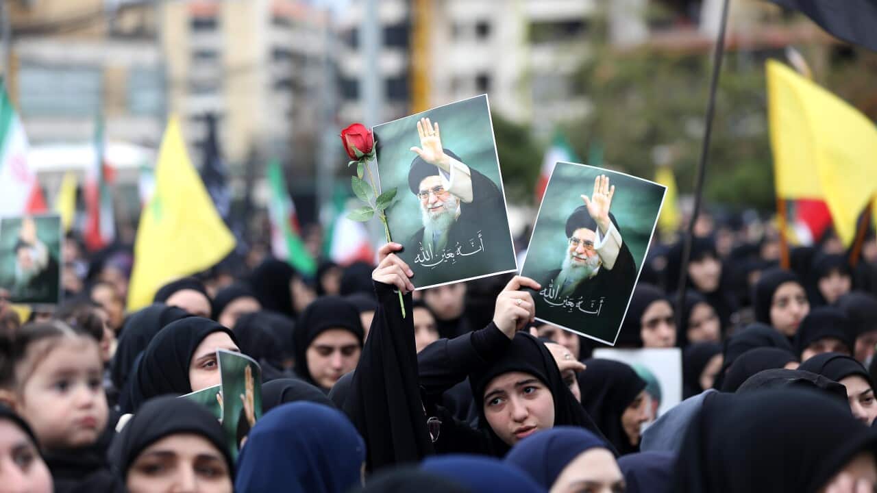 Protest against the killing of Ayatollah Ali Khamenei