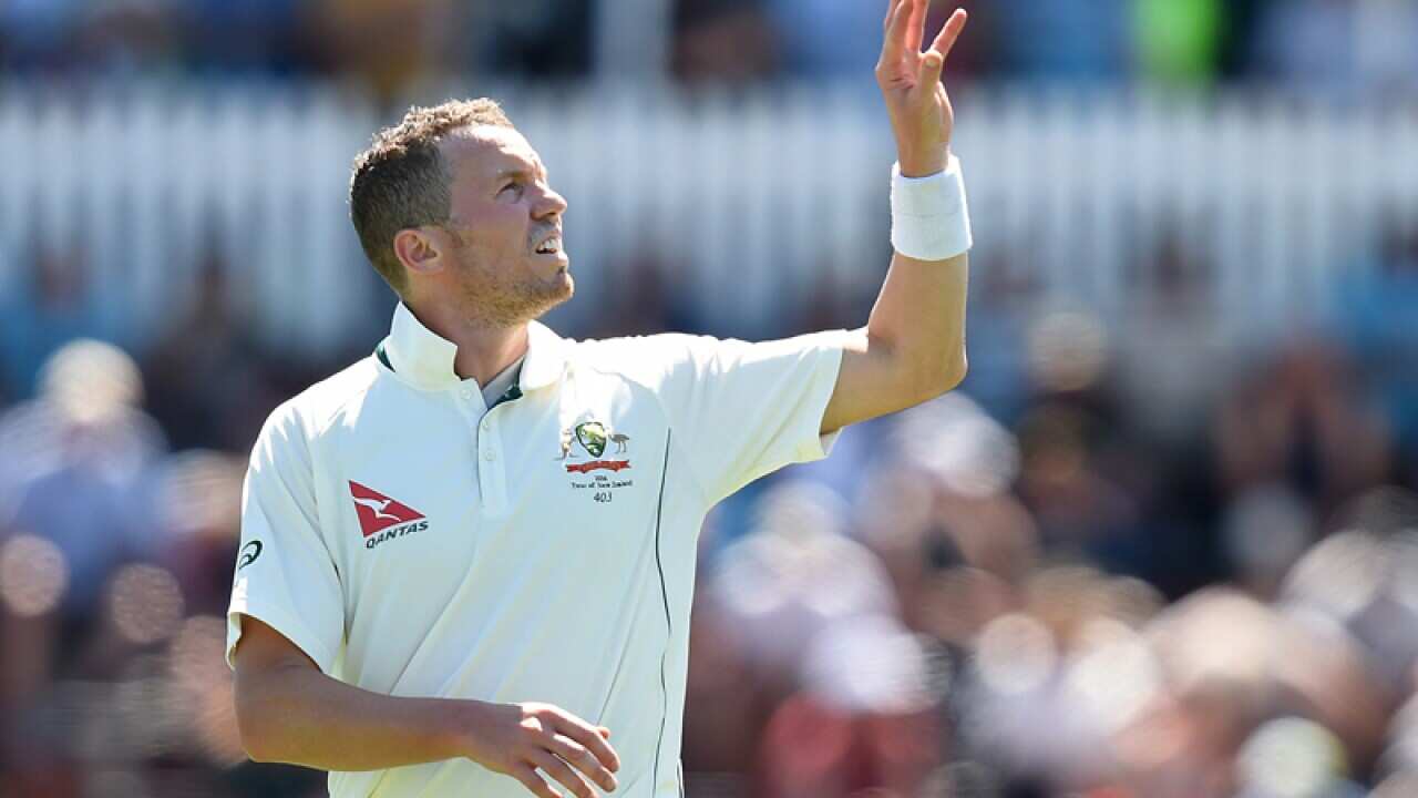 Australian bowler Peter Siddle