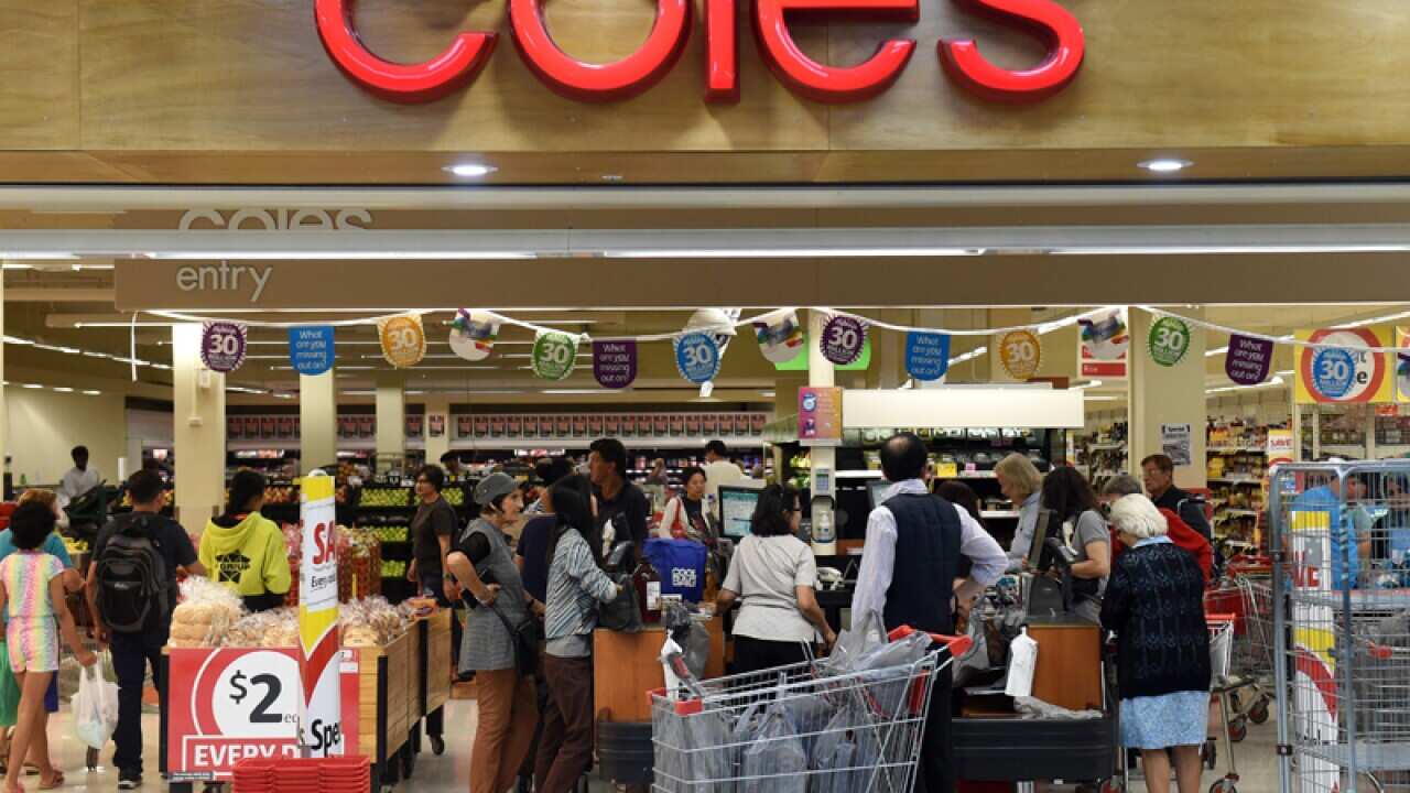 A Coles supermarket