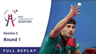 Full Replay: Session 2, Round 1 - ITTF Team Table Tennis Championships 2024