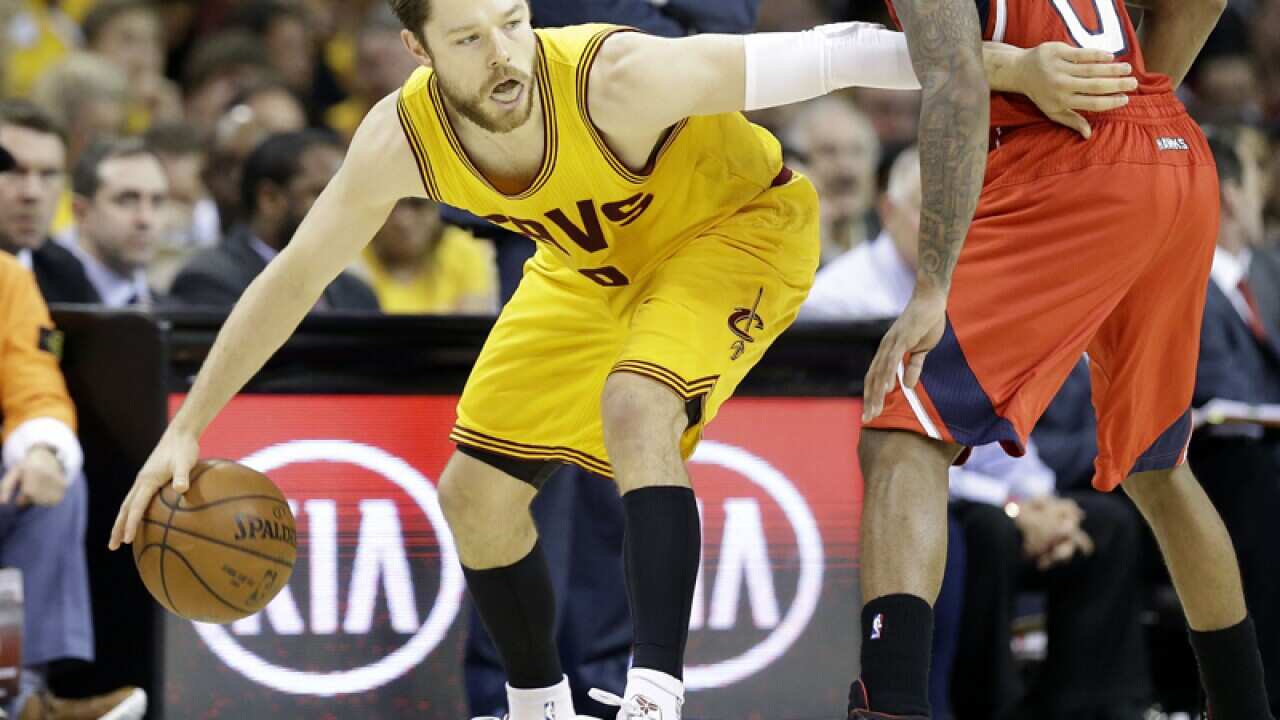 Cleveland Cavaliers guard Matthew Dellavedova